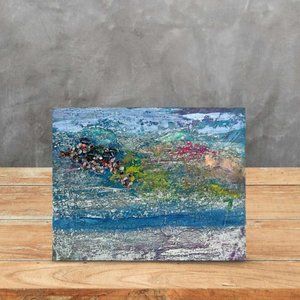 Vancouver Rains original mixed media